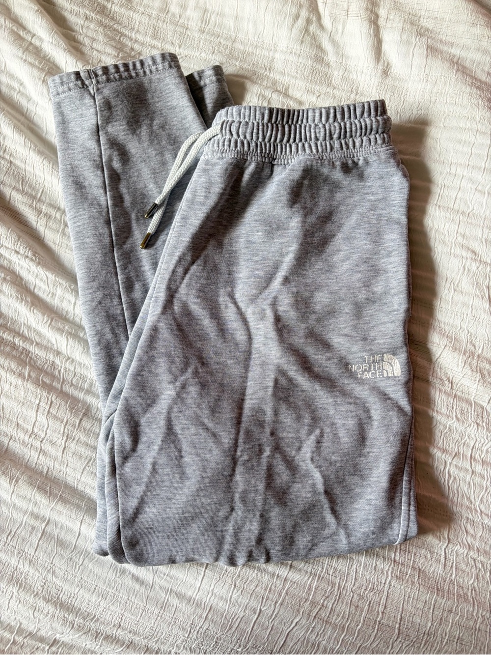 The North Face Women’s Light Gray Fleece Joggers